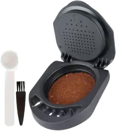Adaptador Cápsula de Café Reutilizável Refil Recarregável Para Café em Pó Compatível com Cafeteiras Dolce gusto Piccolo XS, Genio S Plus e Mini Me