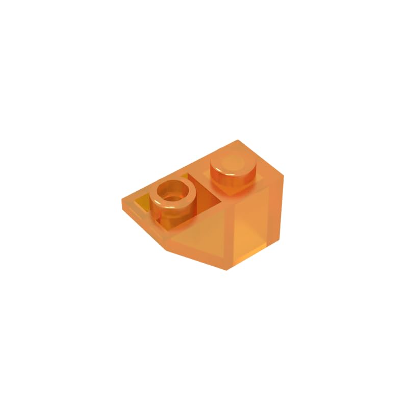 XYEIUGO 3665 Slope Brick 2x1 45° Reverse Sloped Brick, 50 PCS