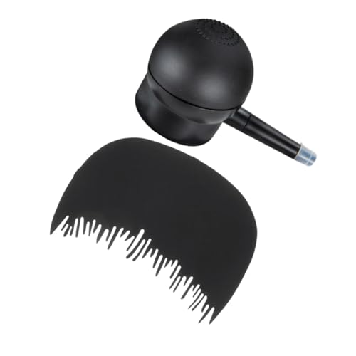 KITANDOVE 2 pièces Applicateur Spray Fibres Capillaires pour Cheveux Clairsemés Buse Précision et Peigne de Modelage Naturel Outil Portable pour Renforcement et Coiffage Quotidien