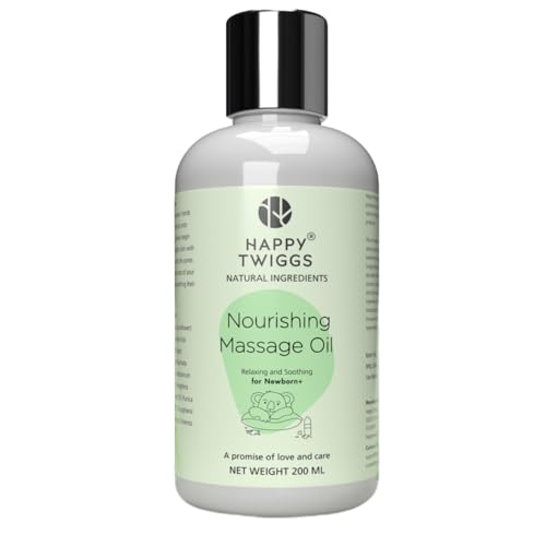 Organic Massage Oil for Newborn, Kids, Toddlers, Adults with Sensitive Skin - Coconut, Sunflower & Rosehip, Fragrance-Free, Hydrating, Non Greasy, Vitamin E Infused - Hypoallergenic & Cruelty-Free