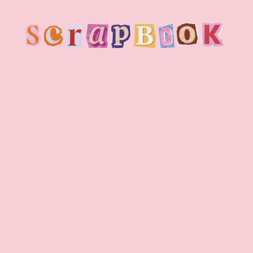 Scrapbook for Kids/adults A Fun Memory Book for Photos, Keepsakes, Drawings, Notes, and Creative Summer Adventures