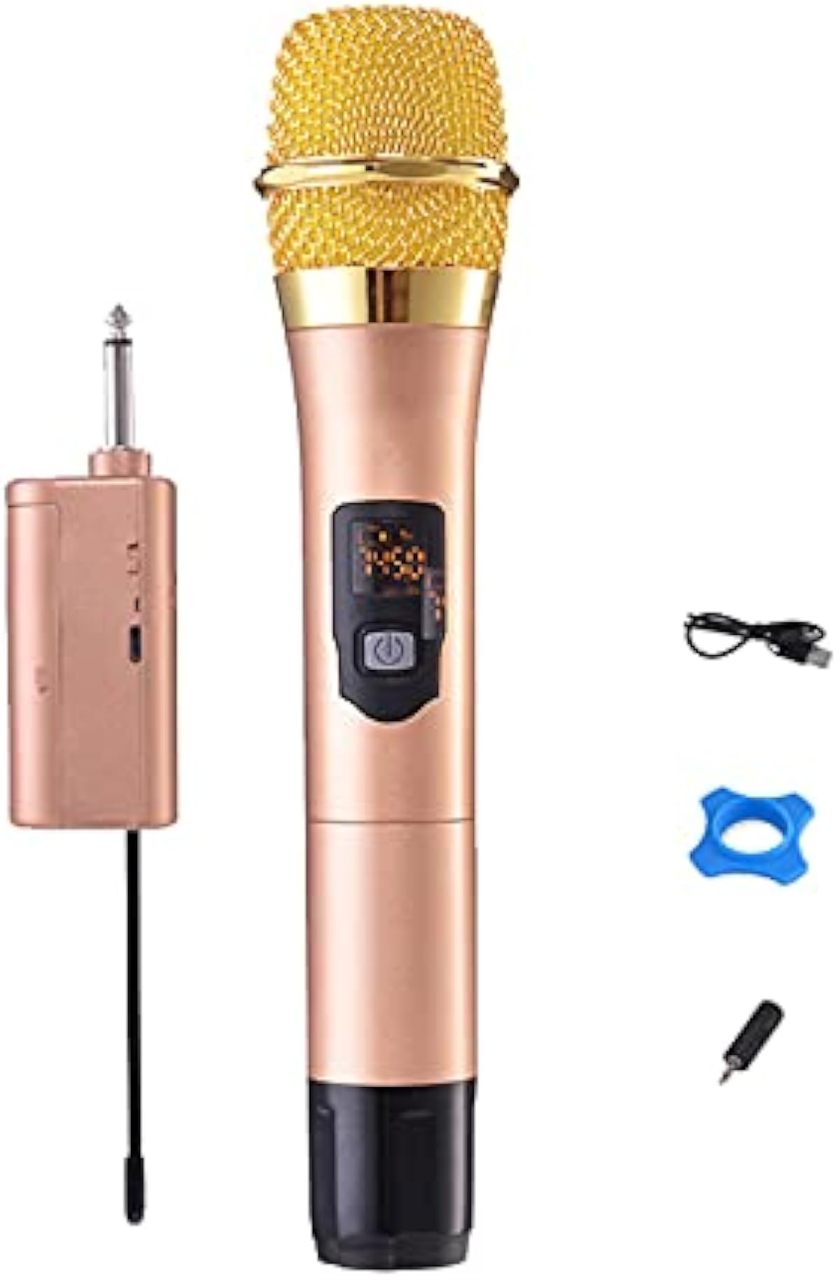 正規 通販 カラオケマイク 充電可能な受信機を備えた専門のカーディオイドピックアップ高忠実度ハンドヘルドマイクメタルダイナミックマイクを歌うための無線 マイクロフォン ホームパーティーマイク Quantity One 楽器 音響機器 日本公式販売店 Www Littleshopp Com