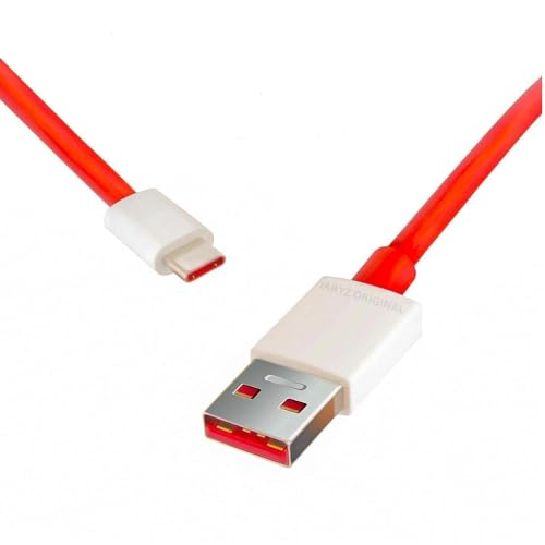 Image of Original 65W Warp Charging USB to Type C Cable Compatible with oneplus 12 / 12R / 12 Pro / 11 /11R / 10R / 10 Pro /Nord CE 4 / Nord 3 / Nord 3T / Nord 2t (Only Cable)