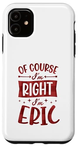 �������I'm Right I'm Eric �p�[�\�i���C�Y ���O �X�}�z�P�[�X iPhone 11 �p