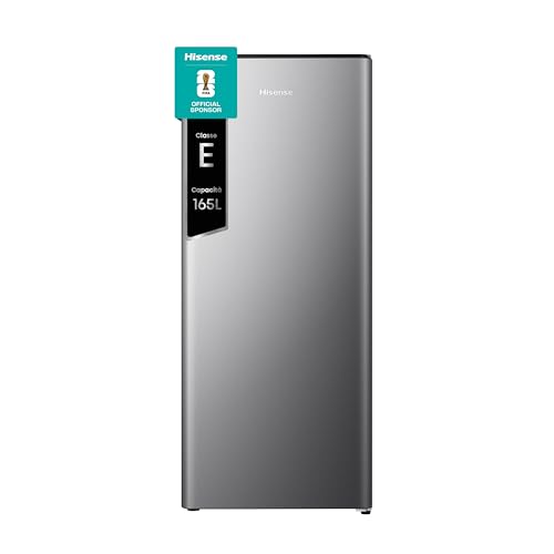 Hisense MUR52169SE - Frigorifero Monoporta con Scomparto Congelatore, 165 L, Grigio