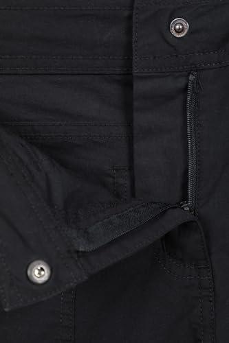 Mountain Warehouse Coast Womens Shorty Shorts - Lightweight Ladies Pants, Breathable, Pockets, Stretchable Trousers - For Spring Summer, Travelling & Oudoors Black (Short) Women's Size 14 - 6