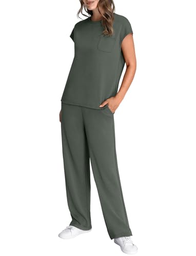 image for WIHOLL Resort Wear for Women 2025 2 Piece Summer Vacation Outfits Busi