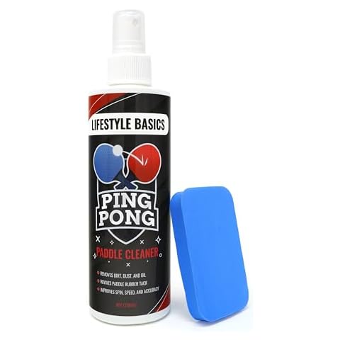 Ping Pong Paddle Cleaner - Rubber Cleaner and Wood Cleaner for Table Tennis Rackets Cover