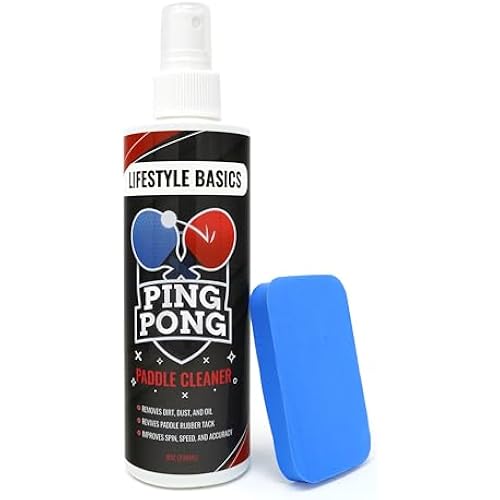 Lifestyle Basics Table Tennis Paddle Cleaner 8 oz