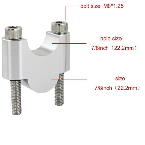 Elevadores de manillar de moto para CTX700, ST1100 y XL250R Style 6 3