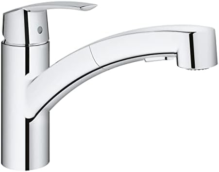 GROHE 30307000 2015 Pull-Out Spray Start Single-Lever Basin Mixer, Chrome :  Amazon.co.uk: DIY & Tools