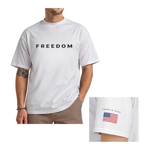 Sleeve Design Charlie Kirk Shirt, Charlie Kirk T Shirt, Freedom T Shirt, Charlie Kirk Merch, Freedom Shirt