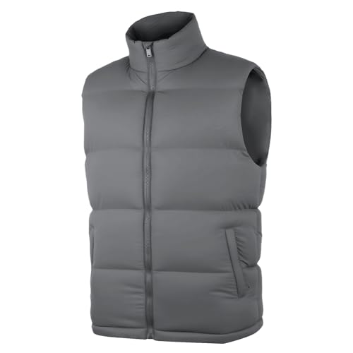 Chaleco para hombre al aire libre LHHMZ con cuello alto y diseño ligero sin mangas