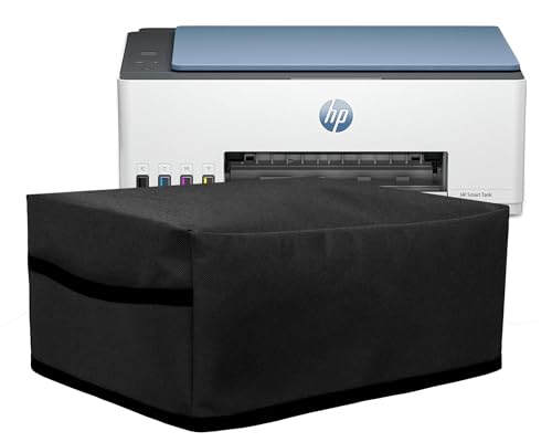 Image of Cranique Fabric Dust Proof Printer Cover For Hp Smart Tank All-In-One 580 / 581 / 585 (Black)