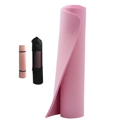 Tapis d'exercice de 15 mm tapis de yoga épais pour femme léger