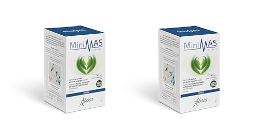 Aboca Minimas Advanced 120 Capsule - Mantiene la Normale Pressione Sanguigna con Olivo. Supporta la Regolare Funzionalità dell’Apparato Cardiovascolare con Biancospino (2 Confezione da 60 Capsule)