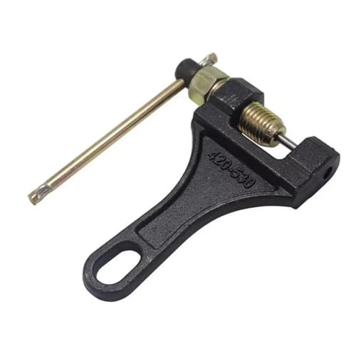 Glissière guide-chaîne pour éviter de tordre les axes de moto et vélo