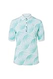 bogner jeans poloshirt damen 36/38/40 Bogner Sport Ladies Nadina Blau-Weiß, Damen Polo Shirt, Größe 40 - Farbe White