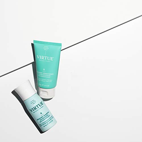Virtue Recovery Conditioner 2 Fl Oz | Alpha Keratin Hydrates, Softens, Renews Hair | Sulfate Free, Paraben Free, Color Safe, Vegan #TOP2