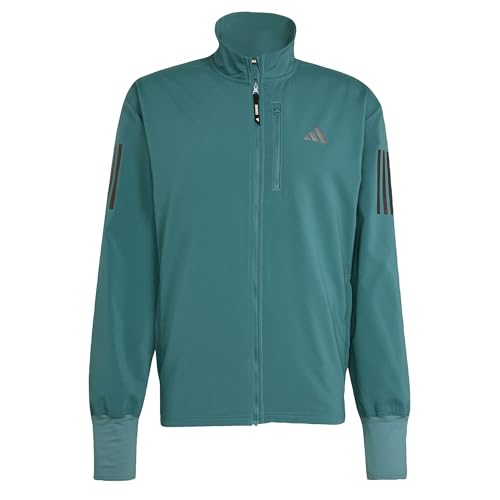 adidas Herren Own the Run Winterized Jacket, Preloved Teal, L
