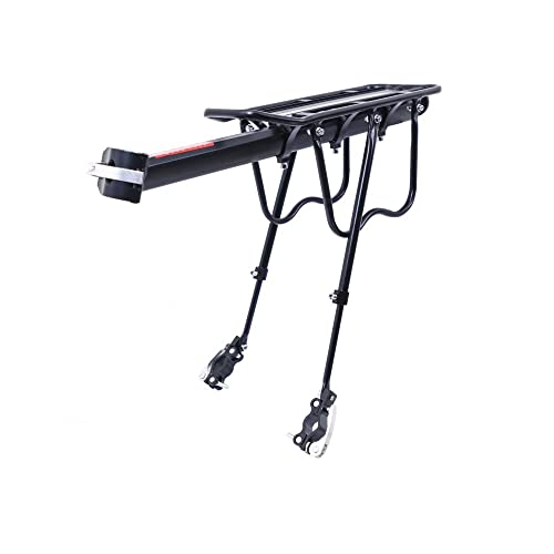 Bagageiro Traseiro Alumínio Blocagem Bicicleta Suporta 50Kg Tsw Mod 08