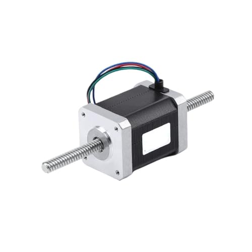 NEMA 17 Non-Captive Stepper Motor 34mm 40mm 48mm 60mm Body Linear Stepper Motor with 100mm 200mm 300mm Tr8 Lead Screw(300mm Tr8-2,NEMA17 34mm)