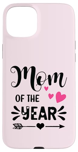 Moms Favorite Mom of the Year Award Mum Daughter Mothers Day �X�}�z�P�[�X iPhone 15 Plus �p