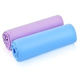 Ipetboom 2 Piezas Toallas de Microfibra para Secado de Coche Paños Absorbentes de PVA Suede Grueso Toallas de Limpieza y Secado Rápido para Detallado y Uso Doméstico