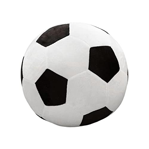 Fovolat Plush Football Toy, Stuffed Soccer Ball Toy, Soft Plush Football Pillow, Sports Ball Soccer for Kids Children