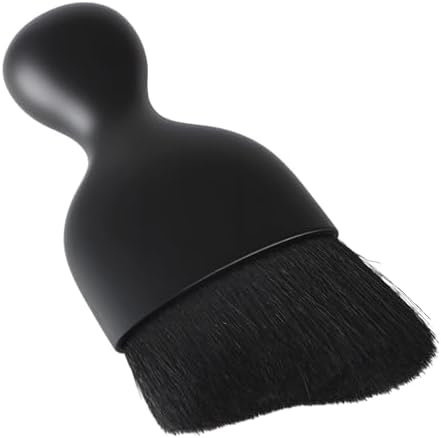 Car Detailing Brush, Soft Bristle Cleaning Brush, Scratch-Free Auto Duster Tool for Dashboard, Air Vents, Leather & Interior Cleaning (Black)