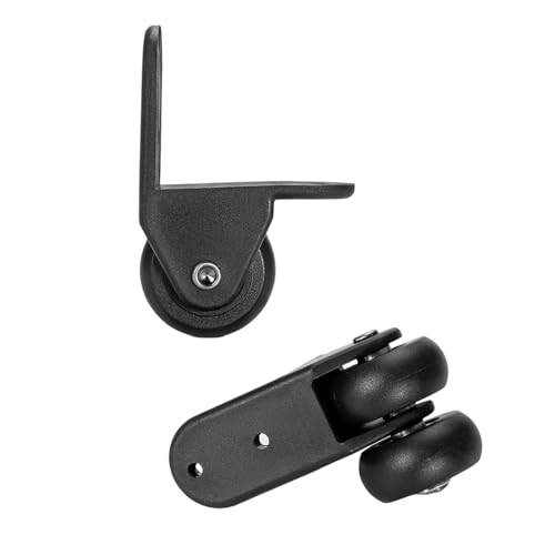 Luggage Suitcase Wheels,Trunk Wheels,1 Pair Replacement Wheels for Suitcases Luggages and Bag Spare Castor Accessories Easy Installation and Removal4