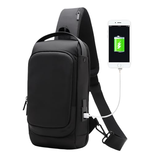 Sac à bandoulière pour homme en design élégant et sécurisé pour vos déplacements urbains
