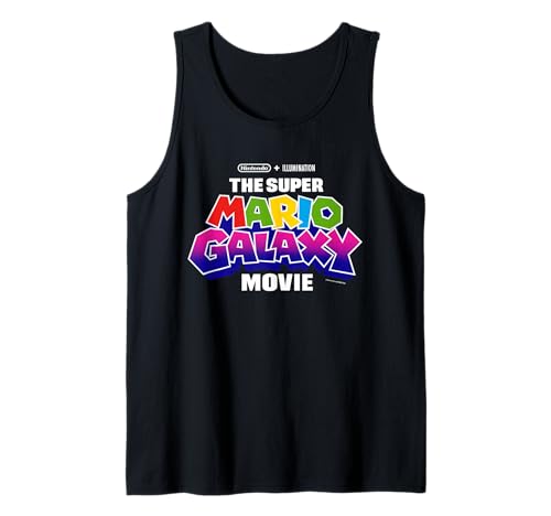 The Super Mario Galaxy Movie Logo Tank Top