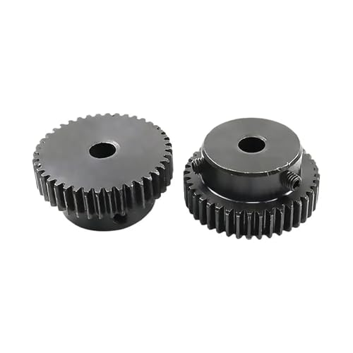 Engrenage droit Mod 1M20T en acier robuste pour motorisation à crémaillère