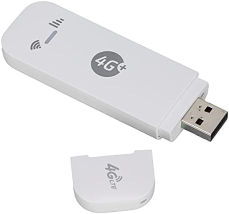 LTE WIFI USB Modem Bezprzewodowa Karta Sieciowa, 150Mbps USB U8 WIFI Modem do Surfowania Po Internecie Czat Granie w Gry Online, Plug And Play(biały)