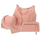 Monederos para mujer: el juego de bolso y cartera para mujer es moderno y versátil, cómodo y resistente al desgaste para un uso duradero.