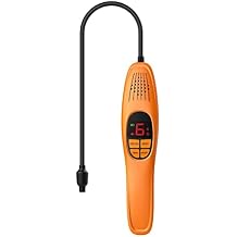 Elitech Refrigerant Leak Detector, Freon Leak Detector, Freon Sniffer Automotive Halogen Gas Leak Detector for R134A R410A R1234YF R600a R290 CFCs HCFCs HFCs HCs HFOs, LD-100+