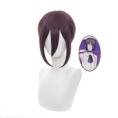 Anime Cosplay Wig for Chainsaw Man Cosplay Wig + Free Wig Cap (Reze), 54-61 cm