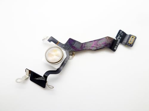 Flash Light Flex Cable Module Connector Replacement Compatible with iPhone 13 Pro Max 6.7 inch Black