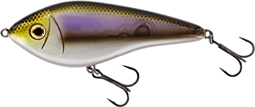 Foto von Westin Swim 12cm 53g suspending - Jerkbait zum Spinnfischen auf Hecht & Zander, Hechtjerkbait, Hechtköder zum Jerkbaitangeln, Farbe:Firetiger