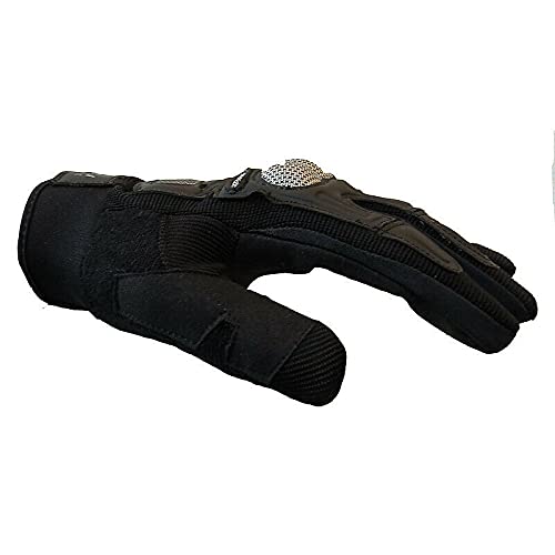 PRO FUTURE Guanti con protezioni grigio e nero