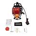 31CC 4-Stroke Backpack Concrete Vibrator, 1HP Portable Backpack Concrete Vibrator Gas Vibrating Concrete Power Screed Motor Concrete Vibrating Tool with 9.84ft Vibrator Rod for Building Construction
