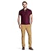 IZOD Men's Advantage Performance Short-Sleeve Polo Shirt, Fig, Large