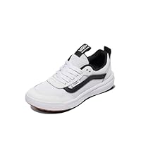 Vans Youth Range EXP Shoe | Boys' & Girls' Athletic Sneakers for Walking, Hiking & Fashion, Suede/Canvas White/Black, 6