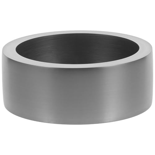 ABOOFAN Molde y Resistencia al Daño Redondo de Grafito para Fundición de Metal Capacidad de 80ml, Alta Conductividad Térmica para Fundición y Refinado de