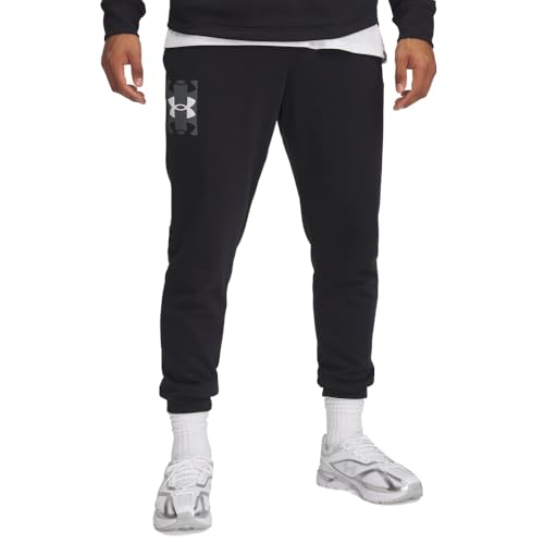 Pantalon de jogging Under Armour homme RVL Try bas de survêtement noir