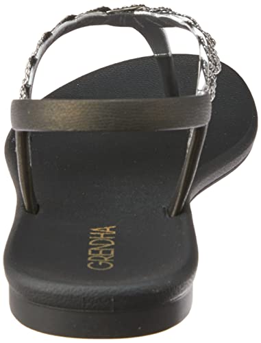 Sandália Cacau Exuberante, Grendha, Feminino, Preto, 35