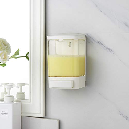 Evhome Manual Soap Dispenser Wall Mount Hand Sanitizer Dispenser 33.8Oz Commercial Soap Dispenser For Bathroom Kitchen Restaurant School, Shampoo Dispenser For Liquid Gel Chamber #TOP2