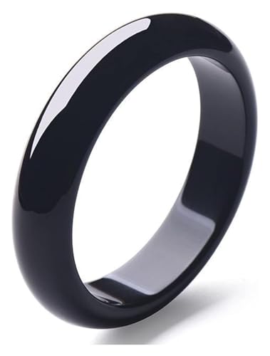 Bracelet jonc en Jade : fini les bijoux synthétiques avec l'agate noire naturelle