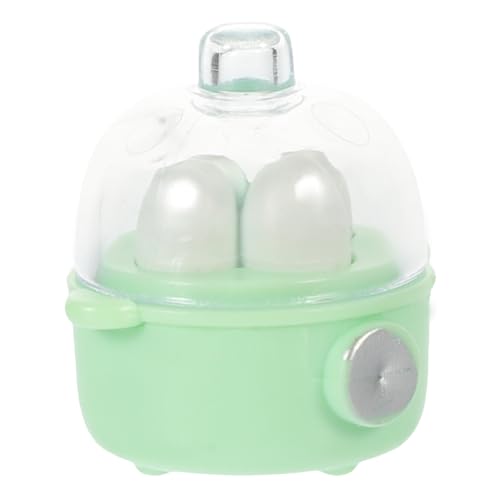 HONITANO Mini Cocedor De Huevos Modelo De Aparato En Miniatura Aparato De Cocina En Miniatura Apoyo De La Escena De La Casa De Muñecas Accesorios para Casa De Muñecas Green Páginas